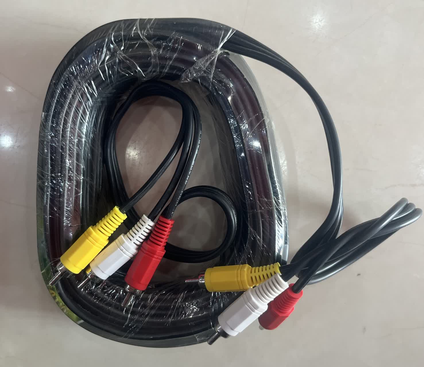 کابل 3 به 3 صدا و تصویر 10 متری ضخیم