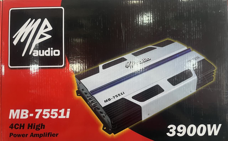 امپلی فایر4 کانال ام بی اکوستیک مدل MB-7551 i
