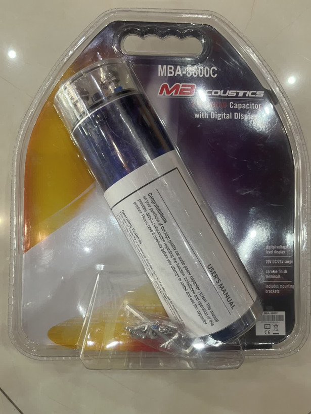 خازن 3/6 فاراد ام بی اکوستیک مدل MBA-3600C