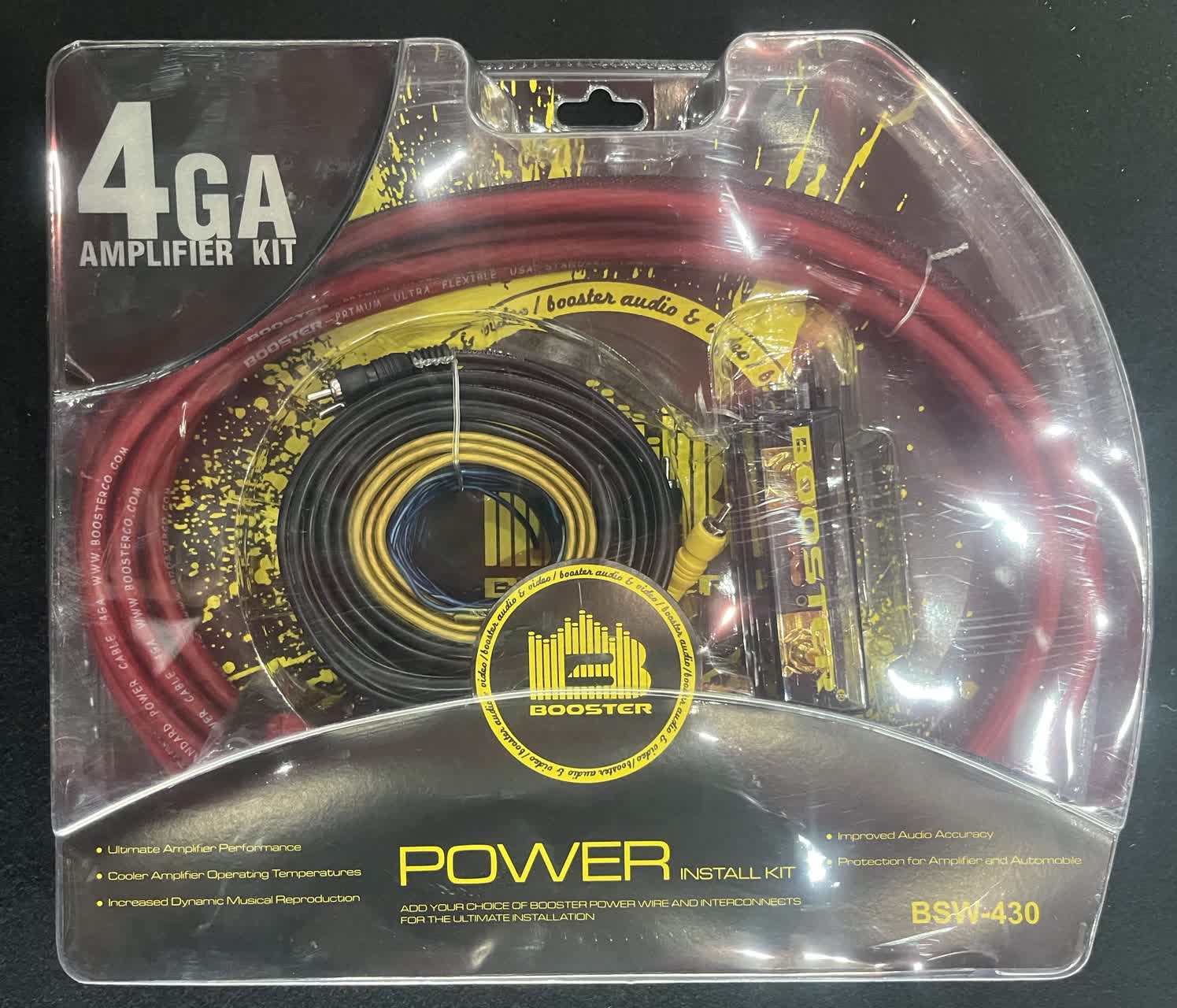 پک سیم کشی سیستم خودرو مارک بوستر مدل PSW-430
