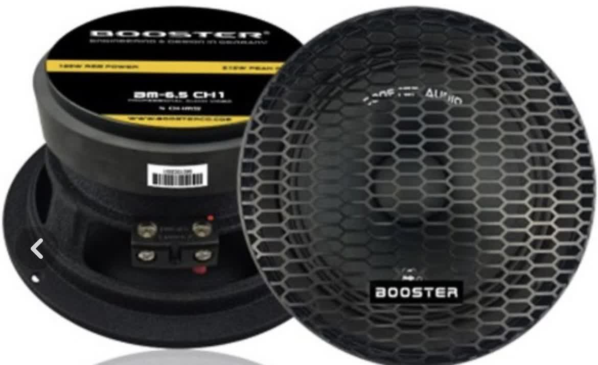 میدرنج 6/5 اینچ خودرو مارک بوستر مدل BM-6.5 CH1 بسته 2 عددی