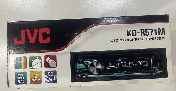 رادیو پخش خودرو مارک جی وی سی مدل KD-R571M