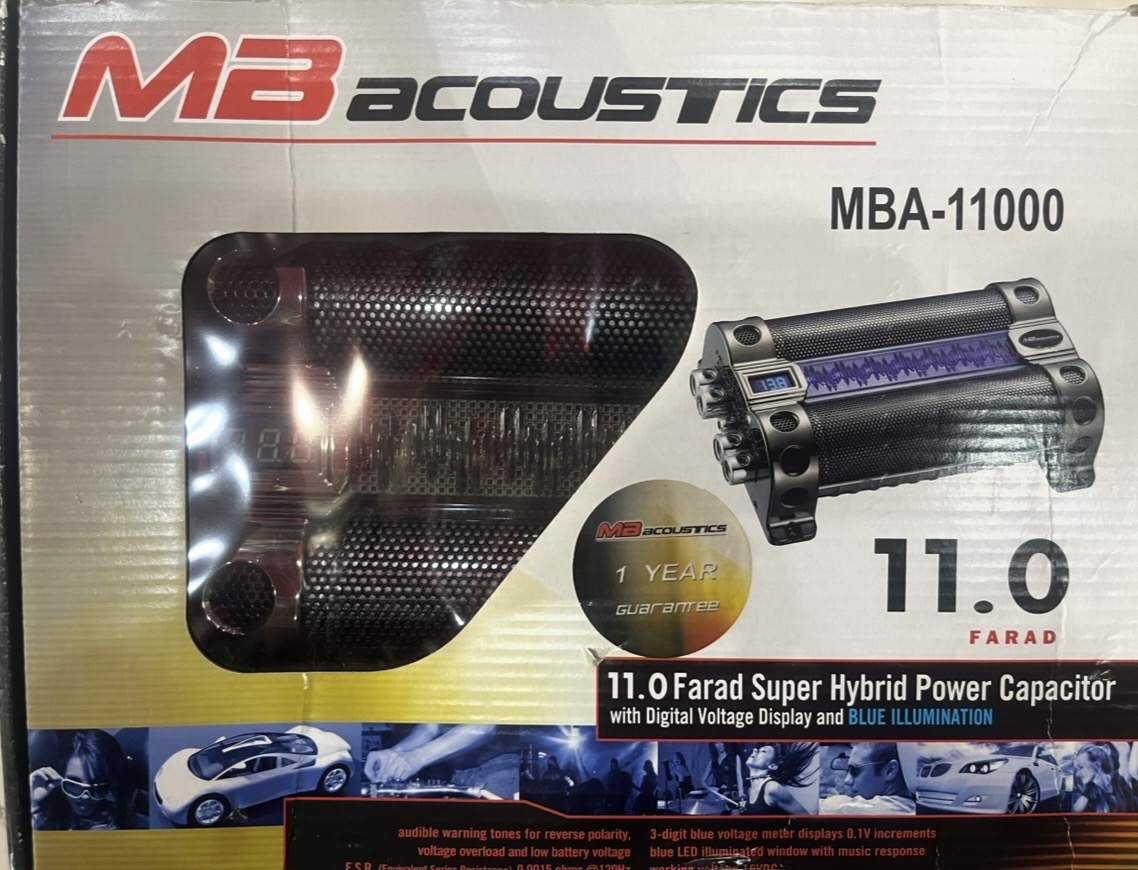 خازن خودرو مارک ام بی آکوستیک مدل MBA-11000