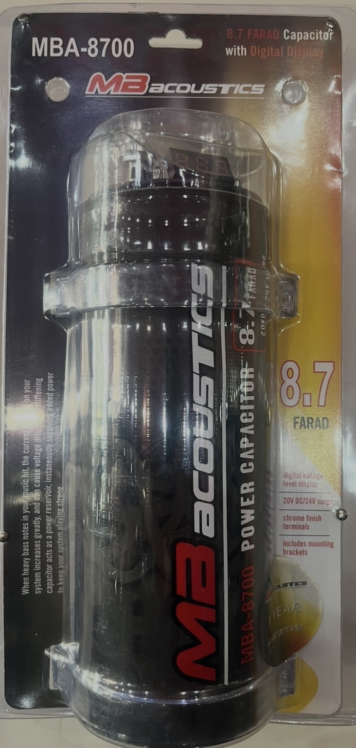 خازن خودرو مارک ام بی آکوستیک مدل MBA-8700