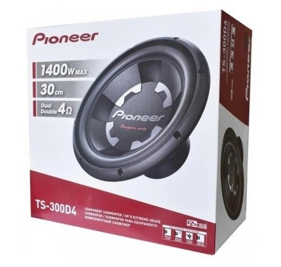 ساب ووفر خودرو مارک پایونیر مدل TS-300D4
