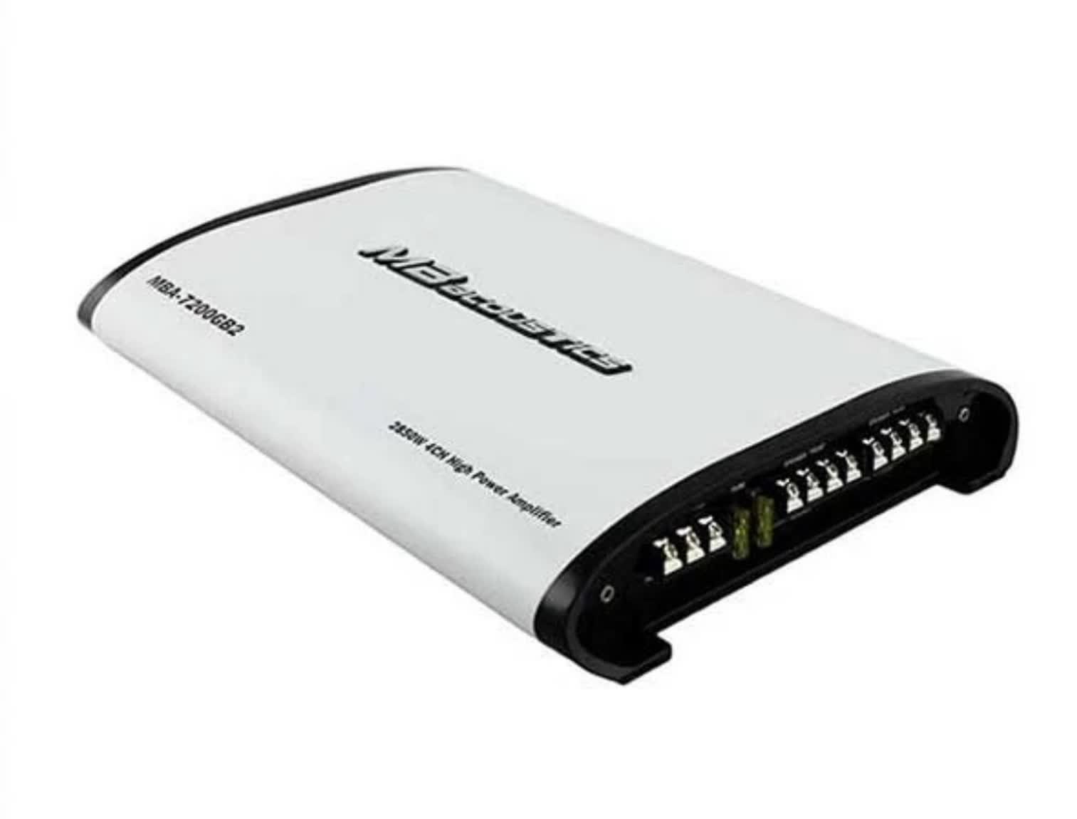 امپلی فایر 4 کانال خودرو مارک ام بی اکوستیک مدل MBA-7200GB2
