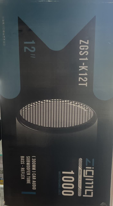 ساب باکس لوله ای خودرو مارک زیگما مدل ZGS1-K12T