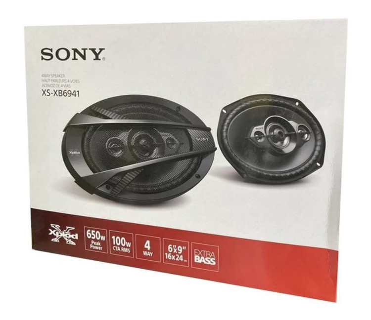 بلندگو بیضی خودرو مارک سونی مدل XS-XB6941 بسته 2 عددی