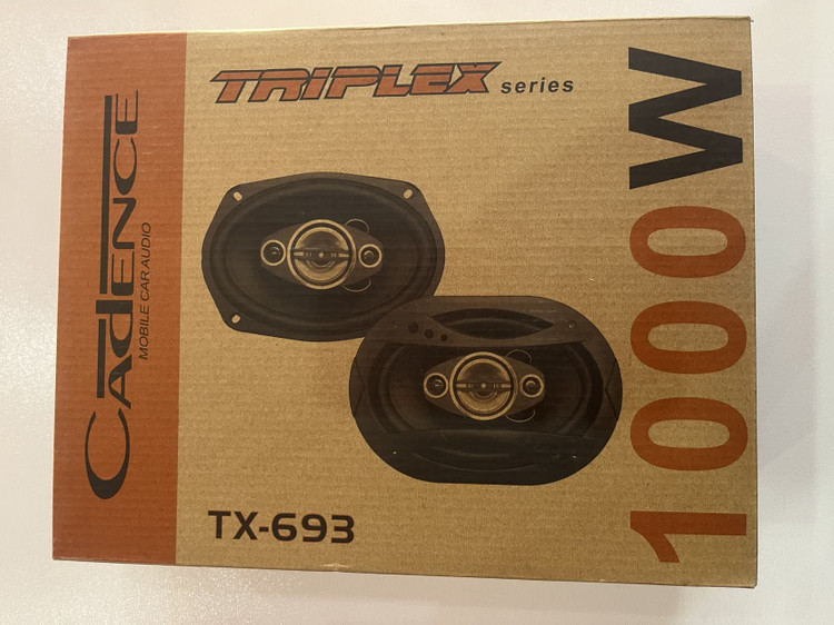 بلندگو بیضی خودرو مارک کدنس مدل TX-693 بسته 2 عددی