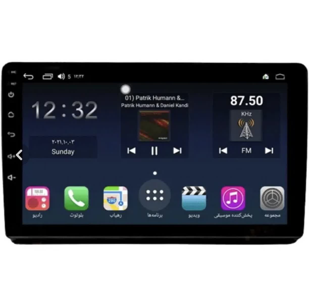 مانیتور اندروید 9 اینچ خودرو کیا اپتیما 2014