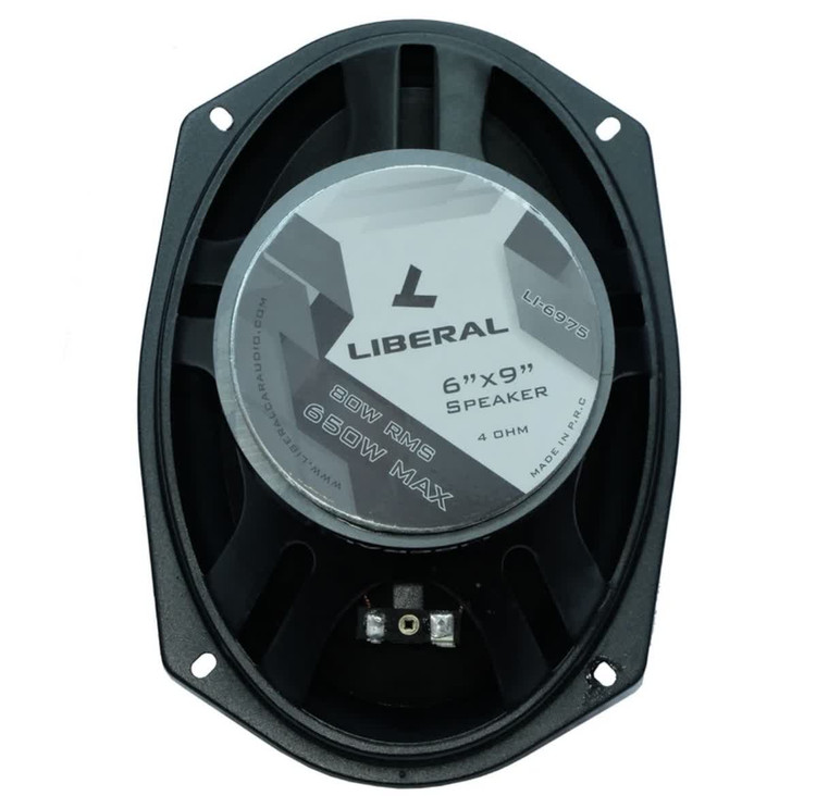 بلندگو بیضی خودرو مارک لیبرال مدل LB- 6975 بسته 2 عددی