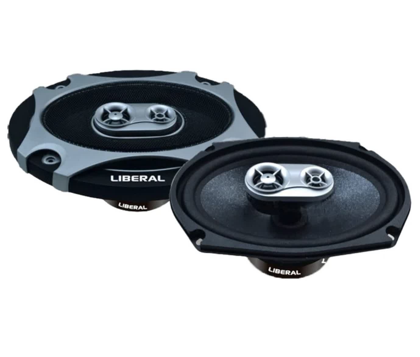 بلند گو بیضی خودرو مارک لیبرال مدل LB-6936 بسته 2 عددی