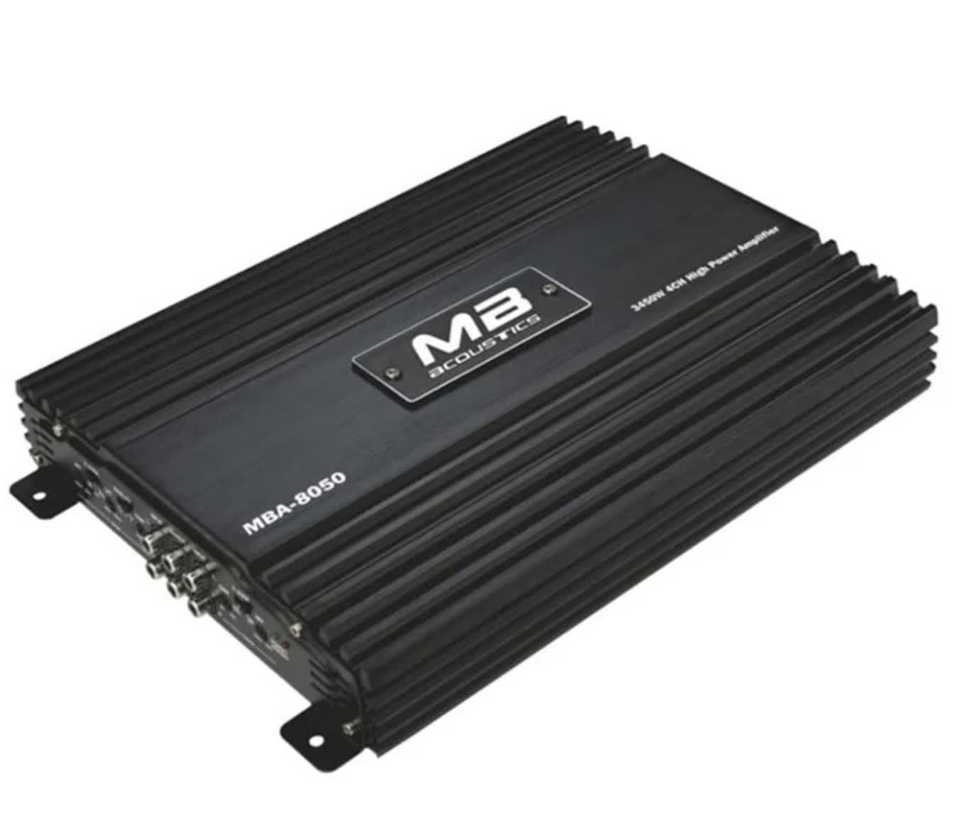 امپلی فایر 4 کانال خودرو مارک ام بی اکوستیک مدل MBA-8050