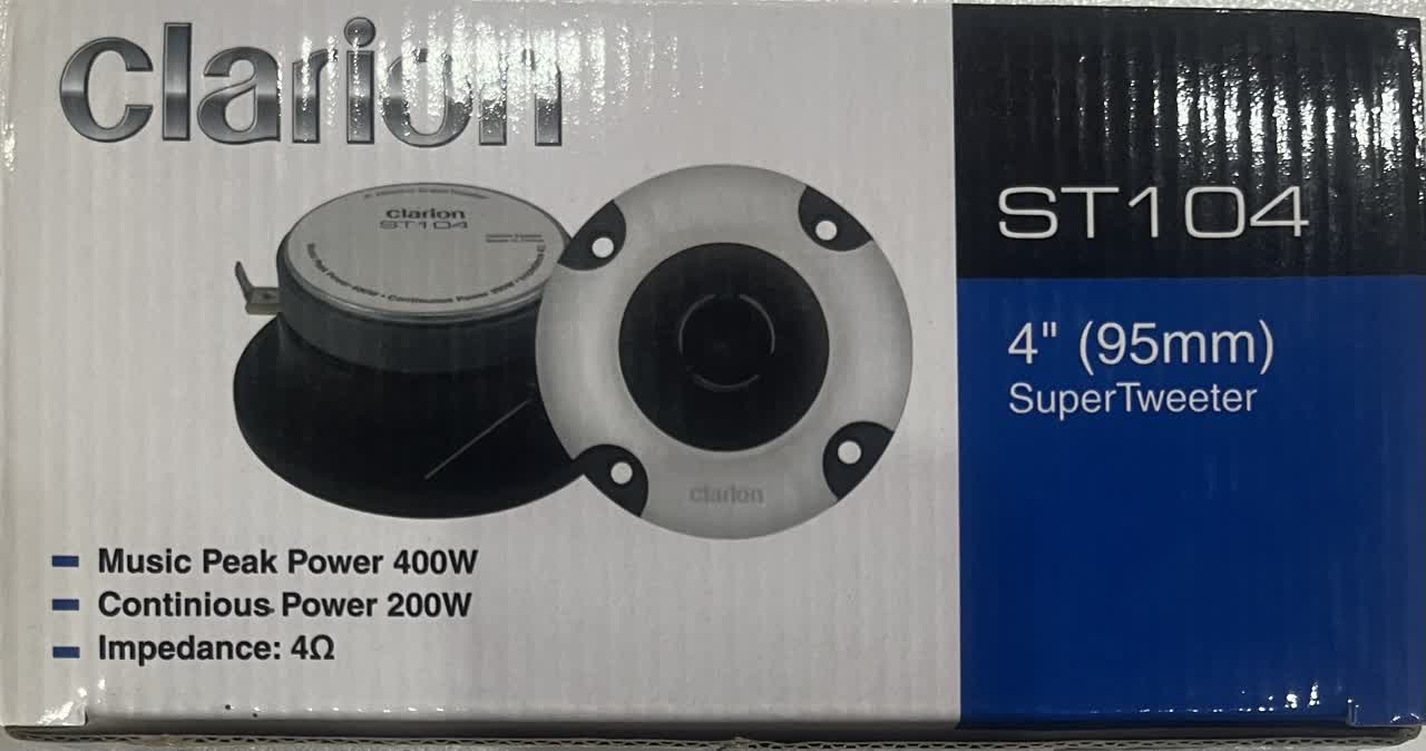 سوپر تیوتر 3.5 اینچ خودرو مارک کلاریون مدل ST104