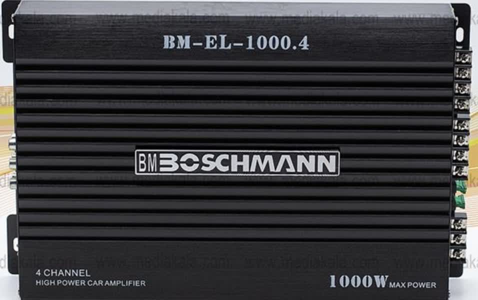 امپلی فایر 4 کانال خودرو مارک بوشمن مدل BM-EL-1000.4