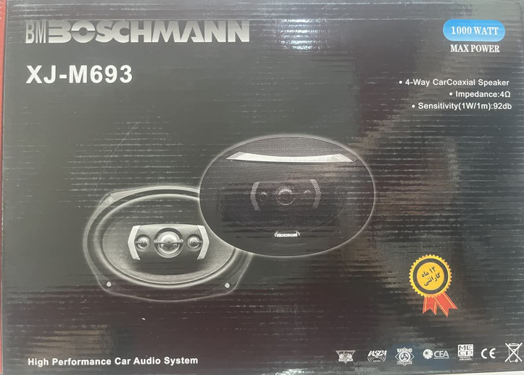بلندگو بیضی خودرو مارک بوشمن مدل XJ-M693