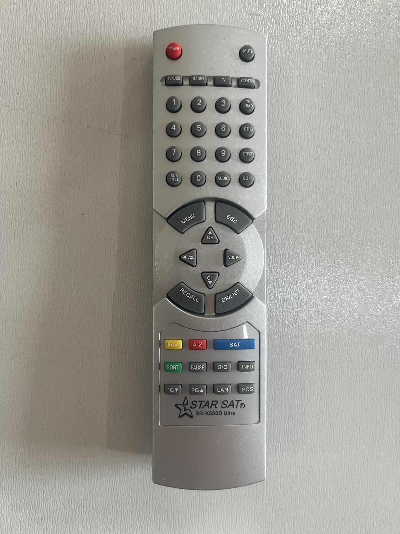 ریموت کنترل استار ست مدل SR-550
