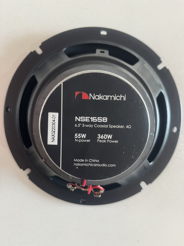 بلندگو گرد 6 اینچ مارک ناکاماچی مدل NSE 1658 بسته 2 عددی