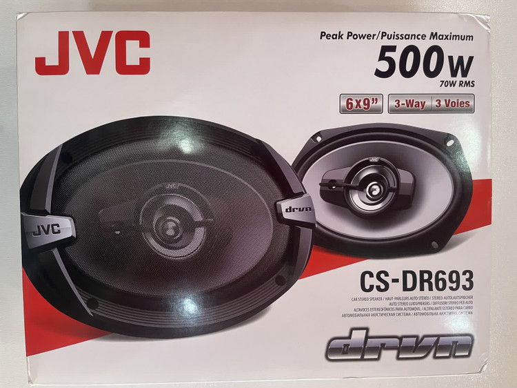 بلندگو بیضی خودرو مارک جی وی سی مدل CS-DR693 بسته 2 عددی