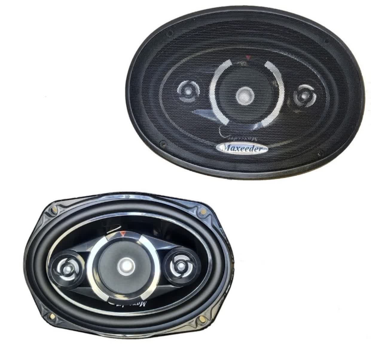 بلندگو بیضی خودرو مارک مکسیدر مدلPL-6910 بسته 2 عددی
