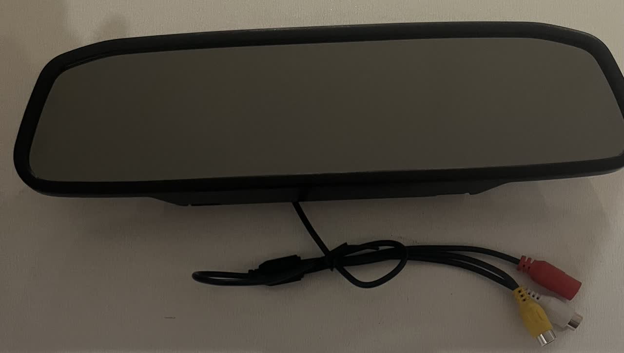 اینه مانیتور دار 4.3 اینچ مارک پاناتک مدل P-R902 بدون دوربین