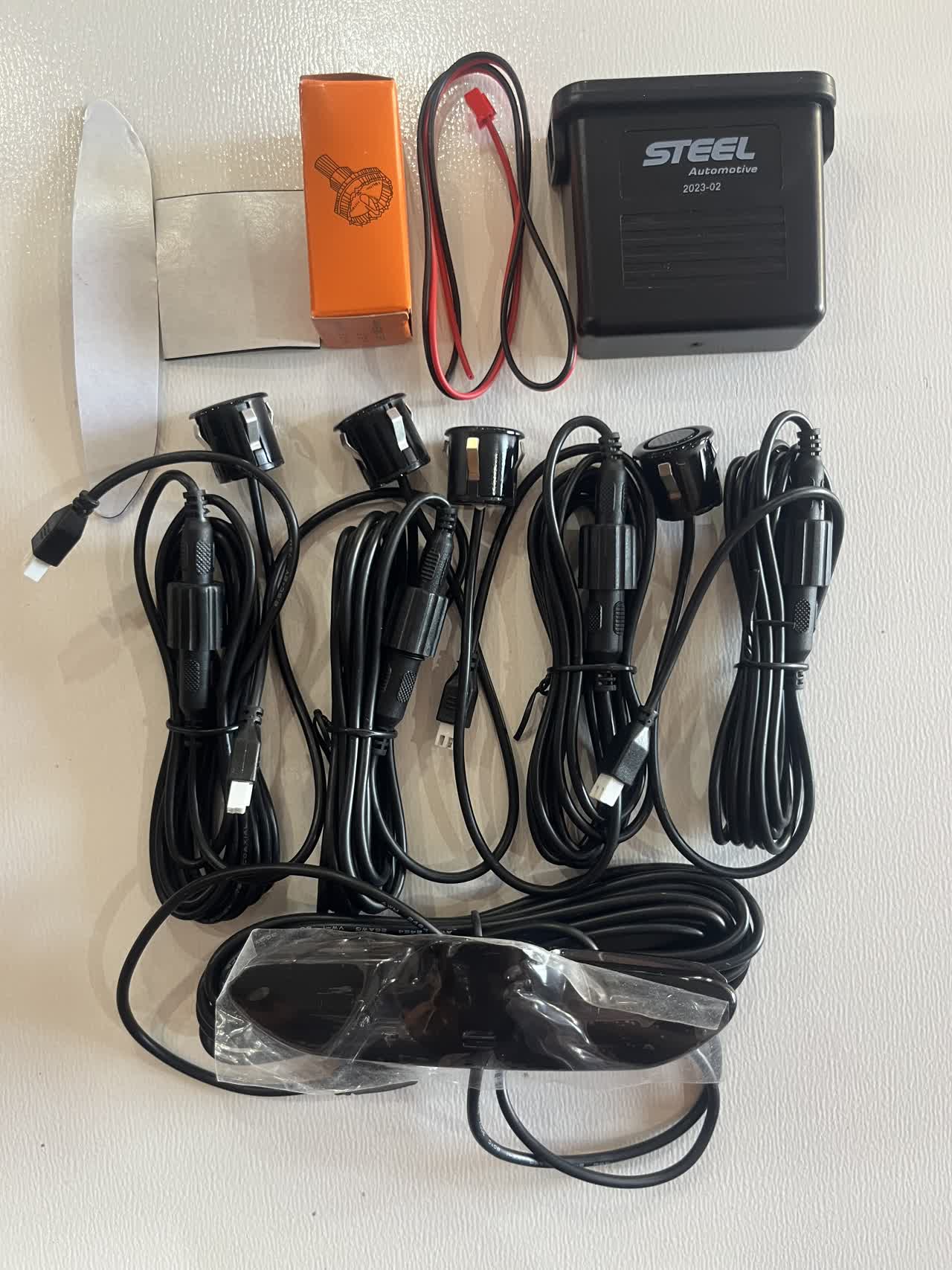 سنسور خودرو دنده عقب  مارک استیل بسته ۴ عددی