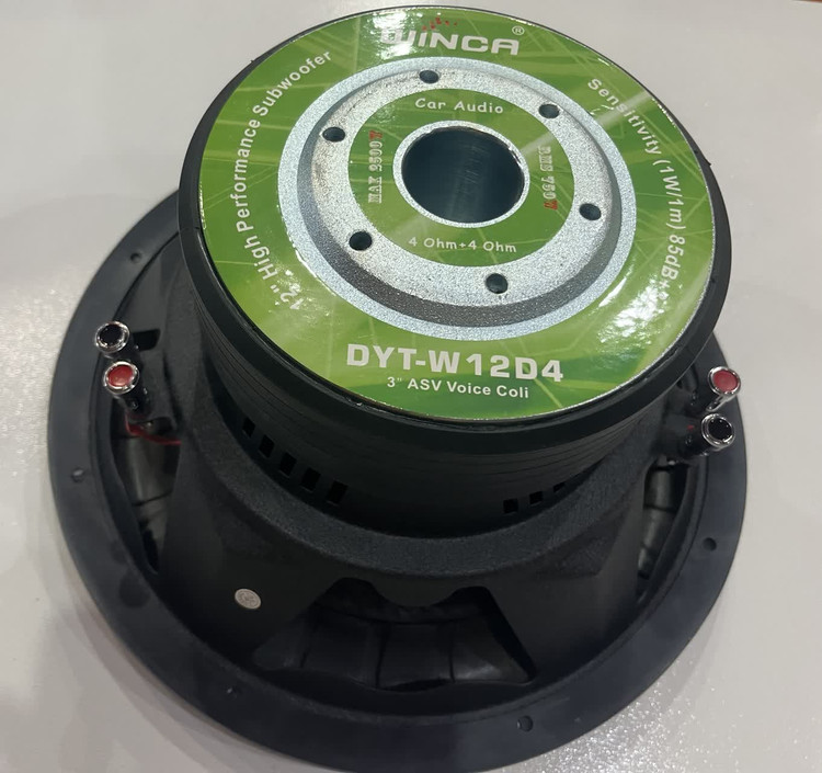 ساب ووفر 12 اینچ خودرو مارک وینکا مدل DYT-W12D4