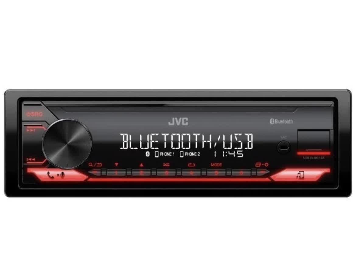 رادیو پخش خودرو مارک جی وی سی مدل KD-X182BT