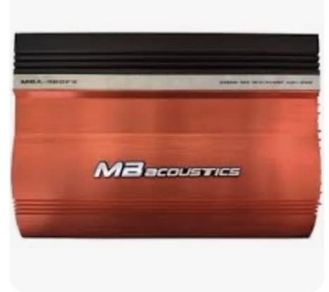 امپلی فایر 4 کانال خودرو مارک ام بی اکوستیک مدل MBA-480FX