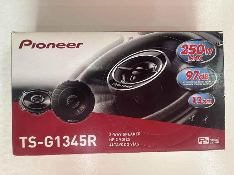 بلندگو گرد 5 اینچ خودرو مارک پایونیر مدل TS-1345R بسته 2 عددی