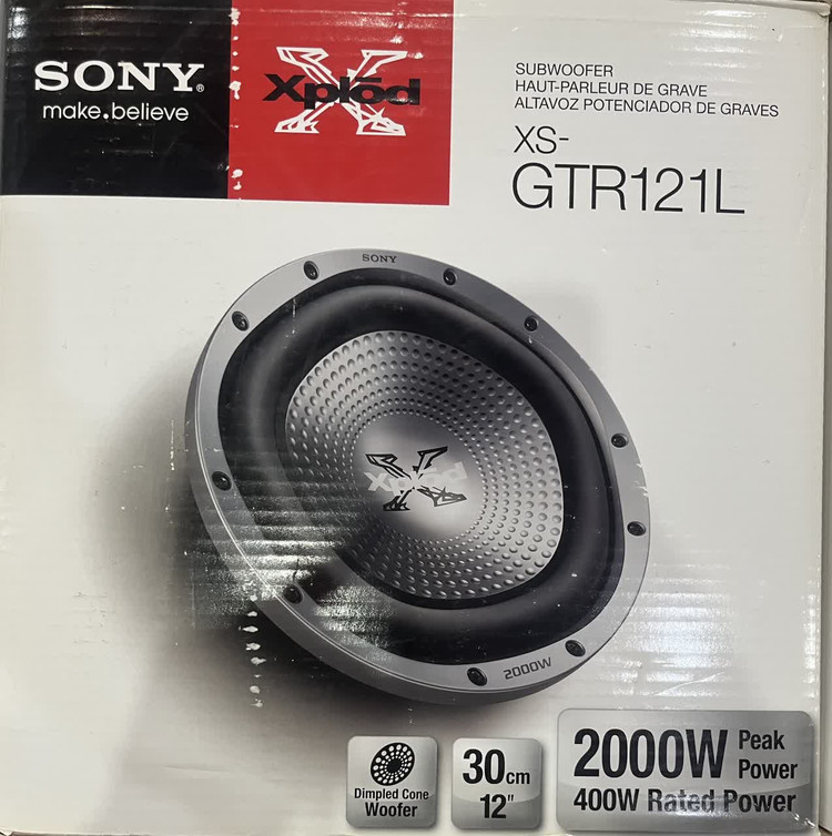 ساب ووفر 12 اینچ خودرو مارک سونی مدل GTR 121 L