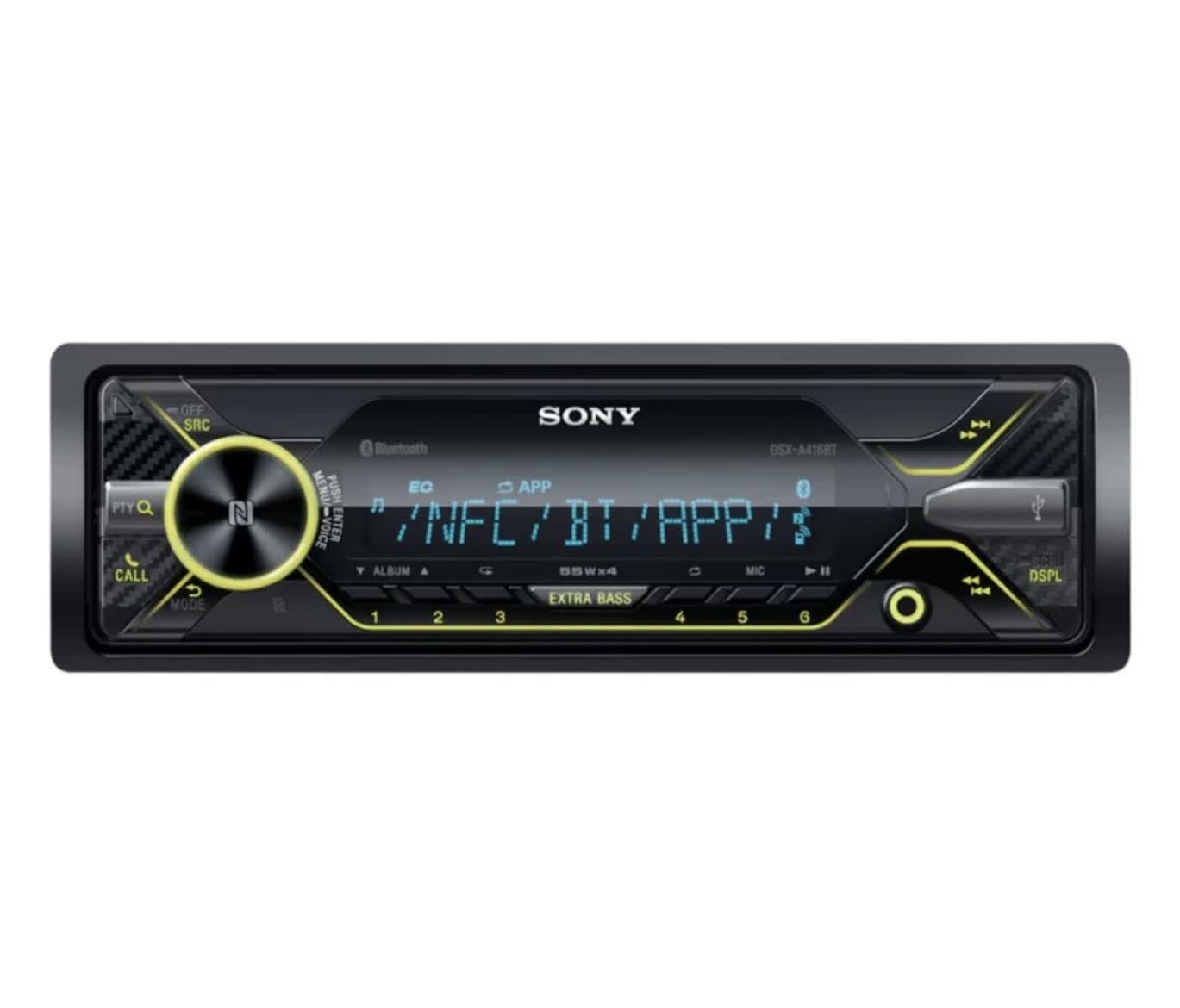 رادیو پخش خودرو مارک سونی مدل DSX-A416BT