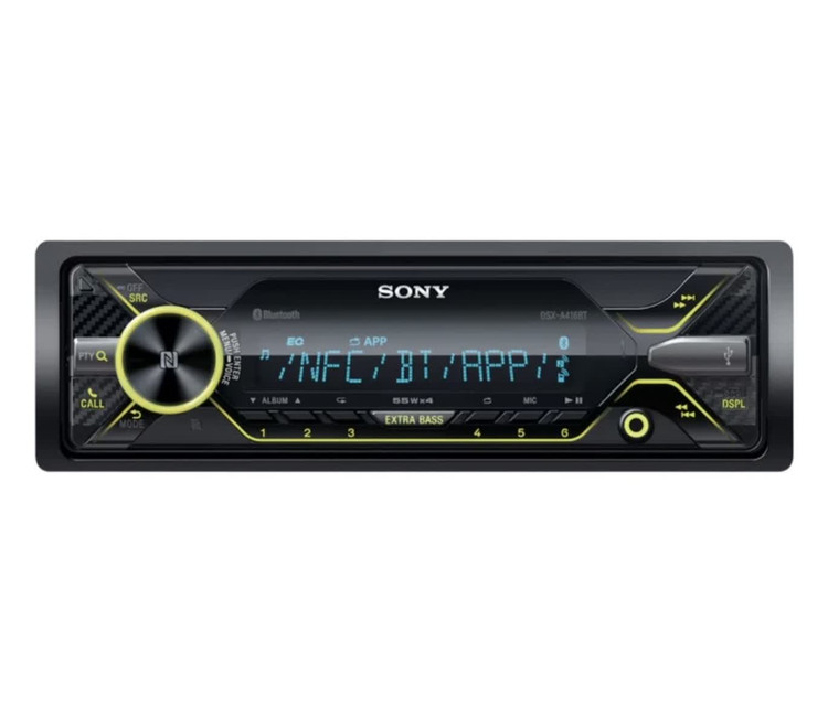 رادیو پخش خودرو مارک سونی مدل DSX-A416BT