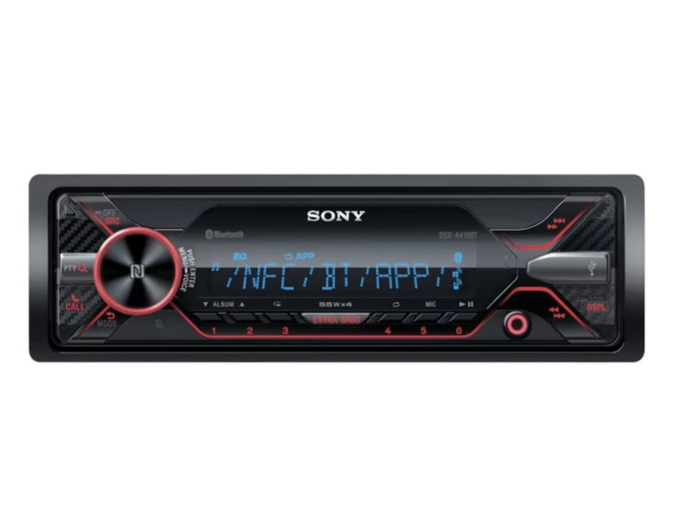 رادیو پخش خودرو مارک سونی مدل DSX-A416BT