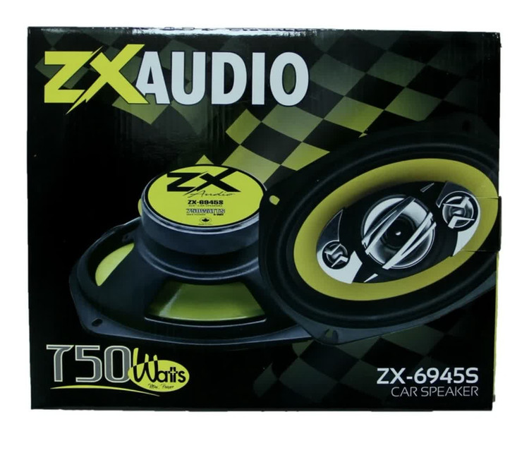بلندگو بیضی خودرو مارک زد ایکس ایدیو مدل ZX-6945S بسته 2 عددی