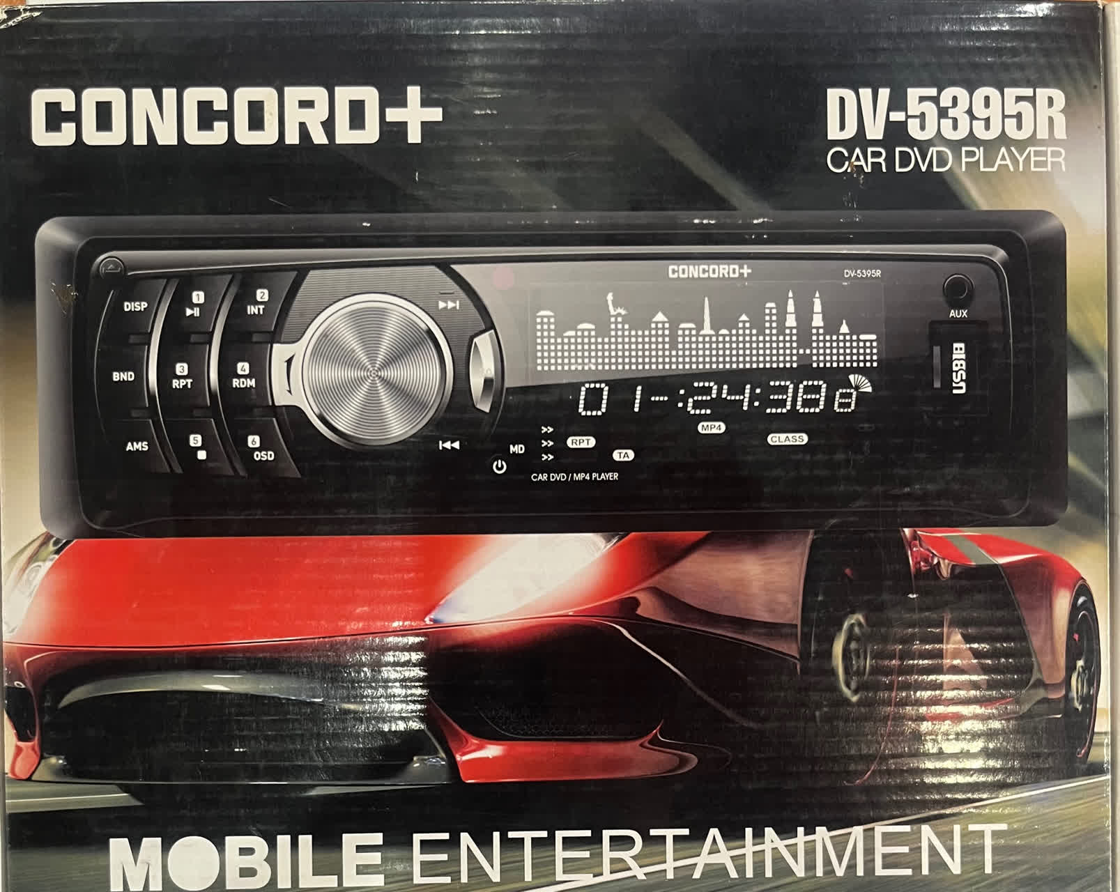 رادیو پخش خودرو مارک کنکورد مدل DV-5395R