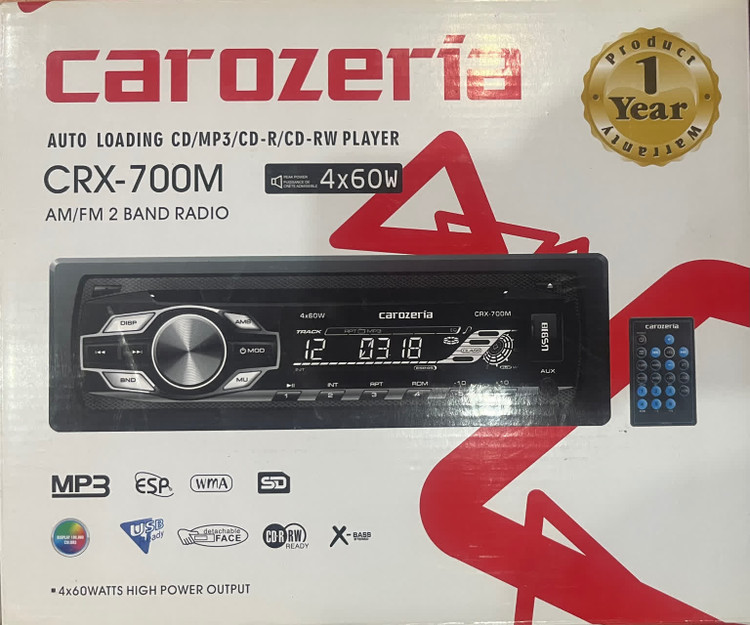 رادیو پخش خودرو مارک کاروزریا مدل CRX-700M