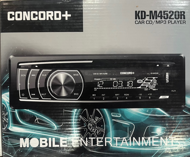 رادیو پخش خودرو مارک کنکورد مدل KD-M4520