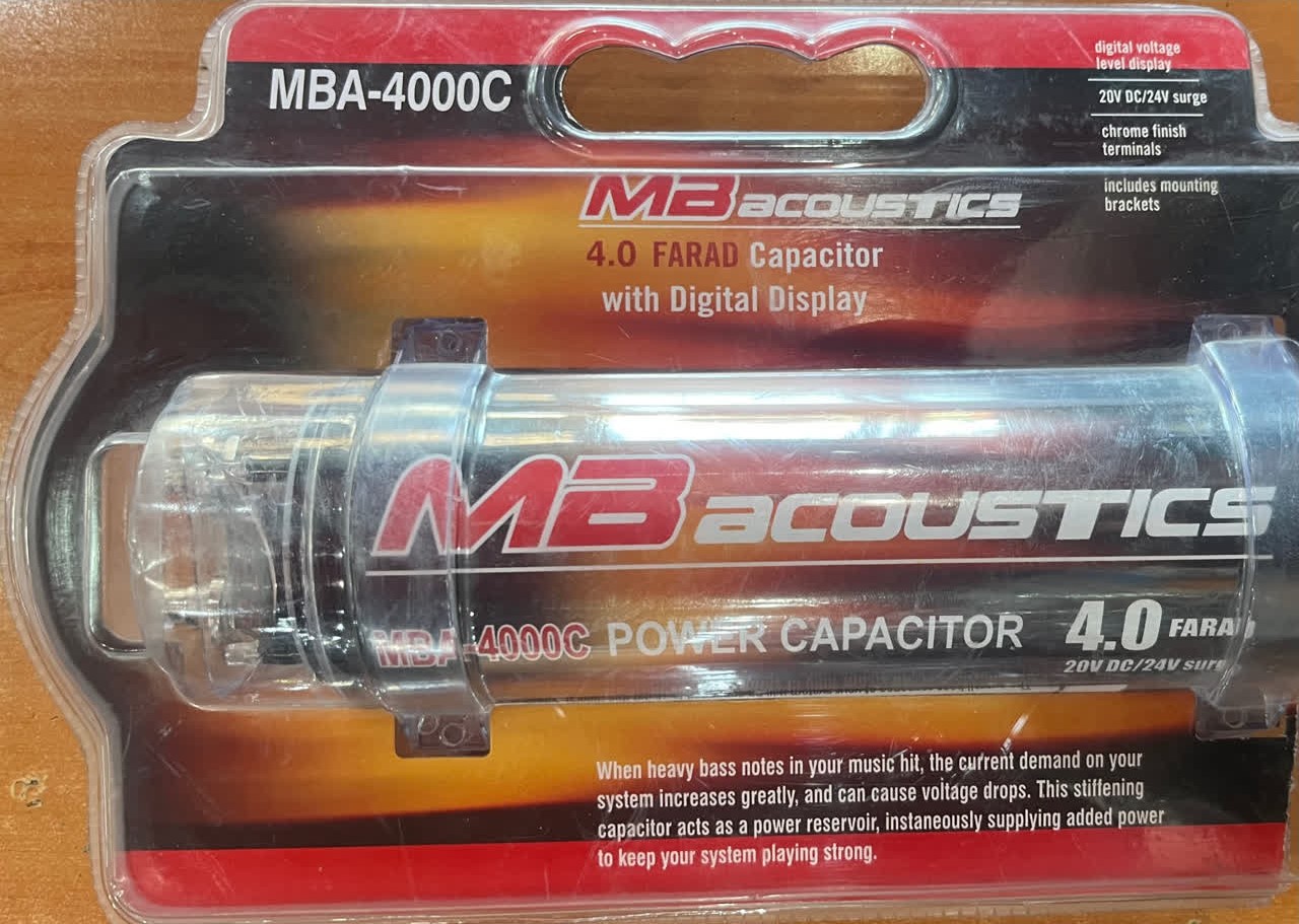 خازن خودرو مارک ام بی اکوستیک مدل MBA-4000