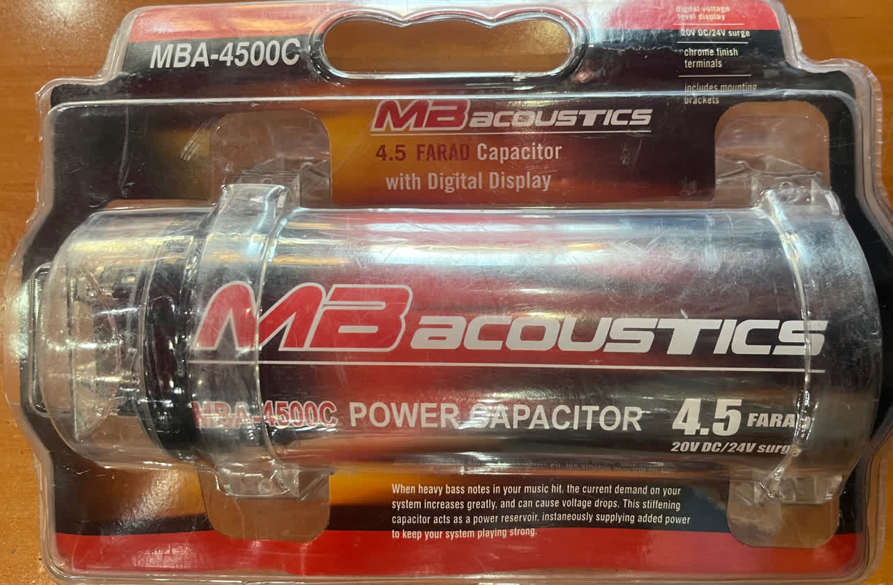 خازن خودرو مارک ام بی اکوستیک مدل MBA-4500