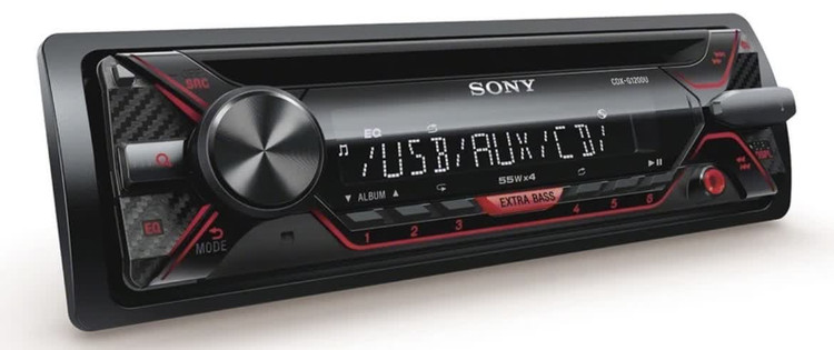 رادیو پخش خودرو مارک سونی مدل CDX-G1200U