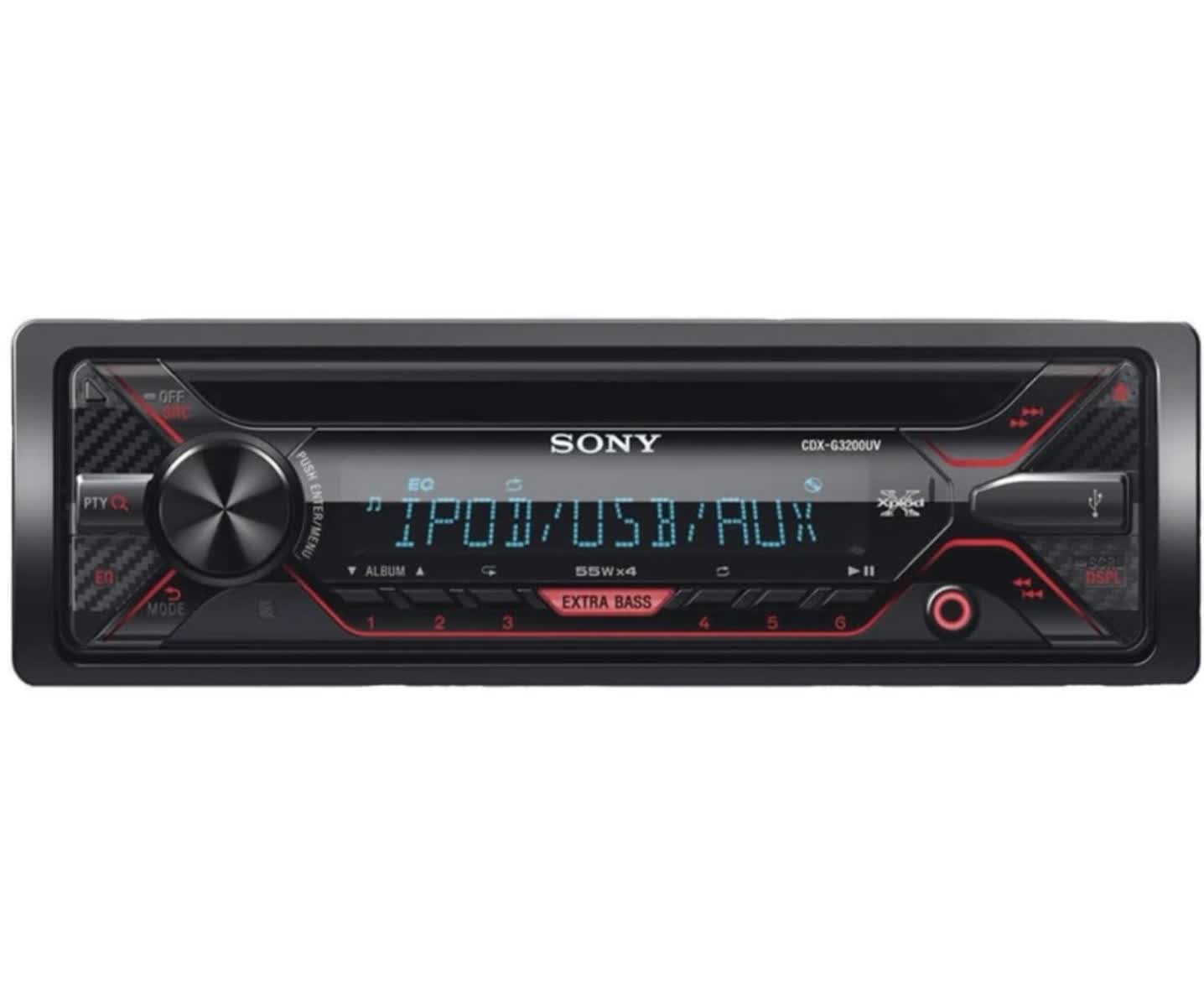 رادیو پخش خودرو مارک سونی مدل CDX-G3200UV