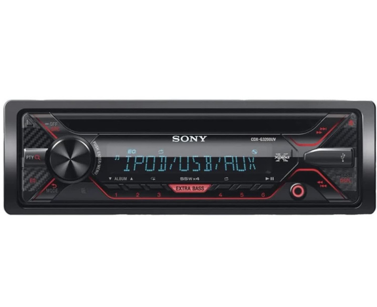 رادیو پخش خودرو مارک سونی مدل CDX-G3200UV
