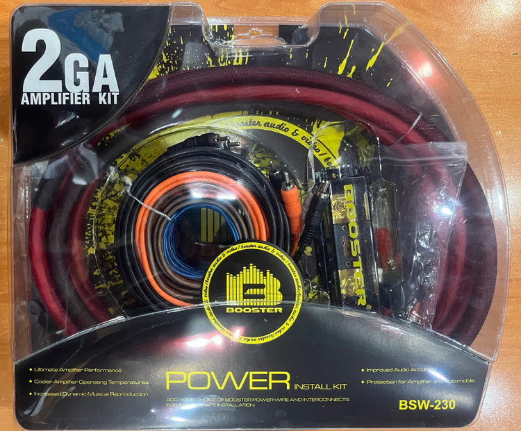 پک سیم کشی سیستم صوتی خودرو مارک بوستر مدل BSV-230
