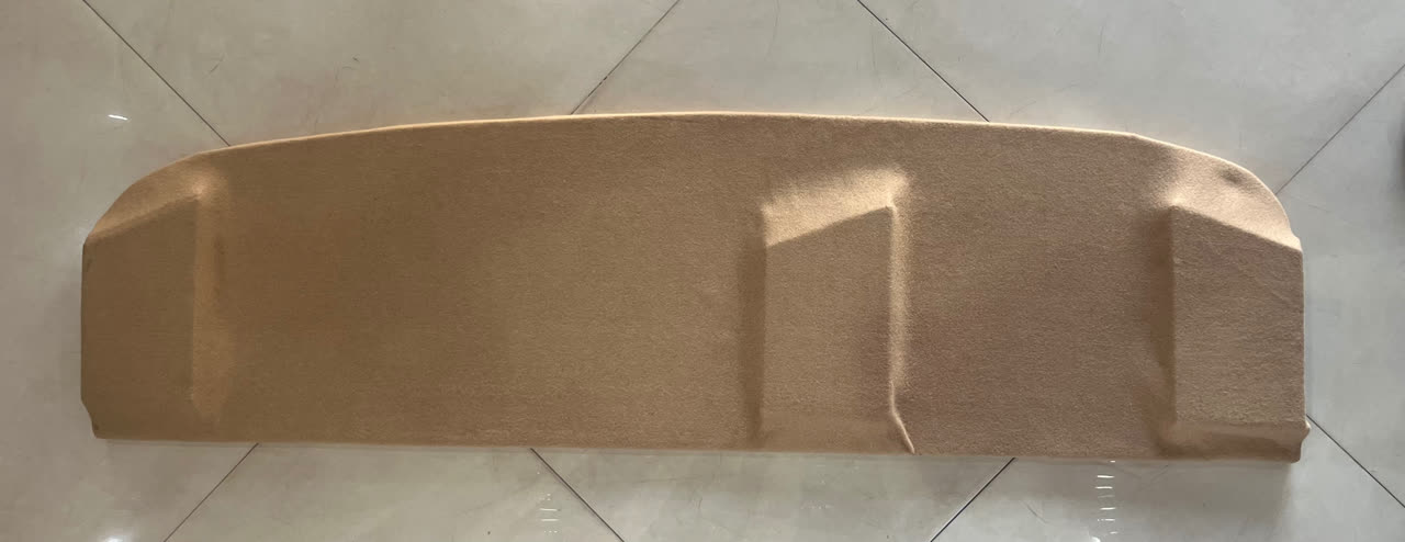 تخته طاقچه خودرو پژو 405 و پارس سه کمربند رنگ مشکی و کرم MDF
