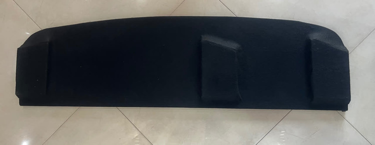 تخته طاقچه خودرو پژو 405 و پارس سه کمربند رنگ مشکی و کرم MDF