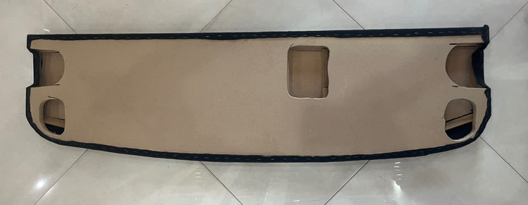 تخته طاقچه خودرو پژو 405 و پارس سه کمربند رنگ مشکی و کرم MDF