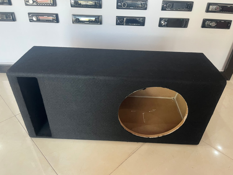 باکس خالی ساب ووفر 15 اینچ 90سانت برای 206 و 111 رنگ مشکی