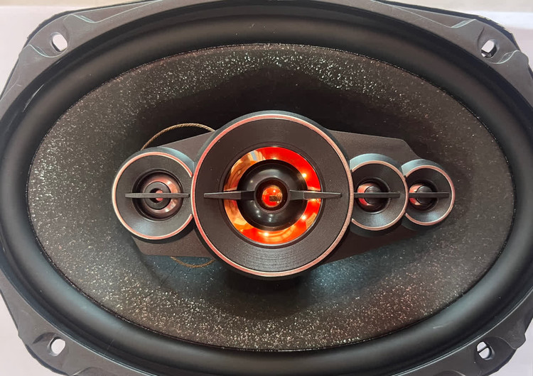 بلندگو بیضی خودرو مارک XB مدل XB-6995SPL بسته 2 عددی