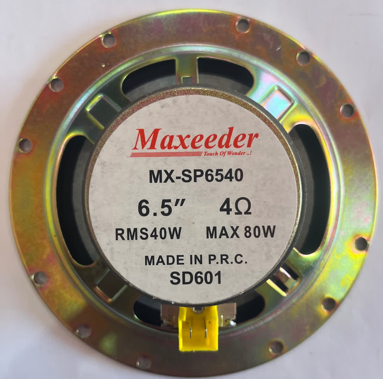 بلندگو 6 اینچ فابریک پژو مارک مکسیدر مدل MX-SP6540 بسته 1 عددی خارجی